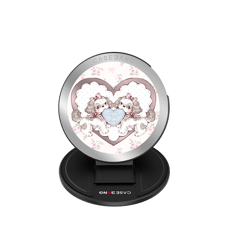 Beloved Puppy MagSafe Grip Stand - CaseBangMagsafe Grip StandCaseBangBase Stand + Back Cover